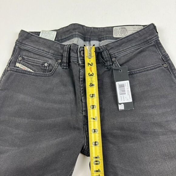 Diesel Safado 27x32 Regular Slim Straight Gray Wash RA468 Jeans Button Fly $208 - Picture 6 of 12